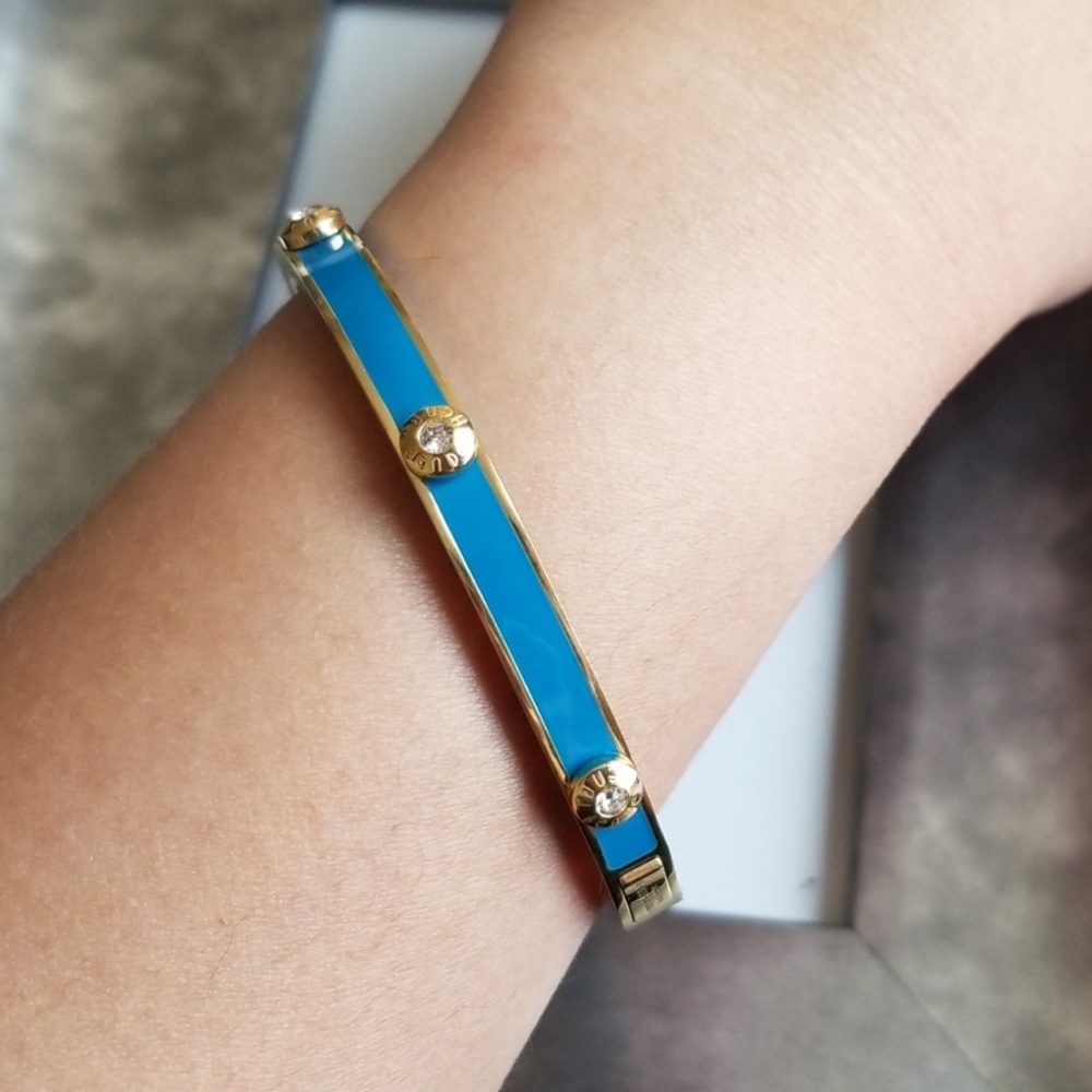 Henri Bendel Miss Rivet Bangle - Gem